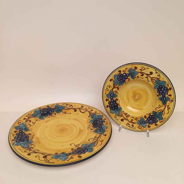 SET OF DINNER PLATES/CHARGERS CM.32D.